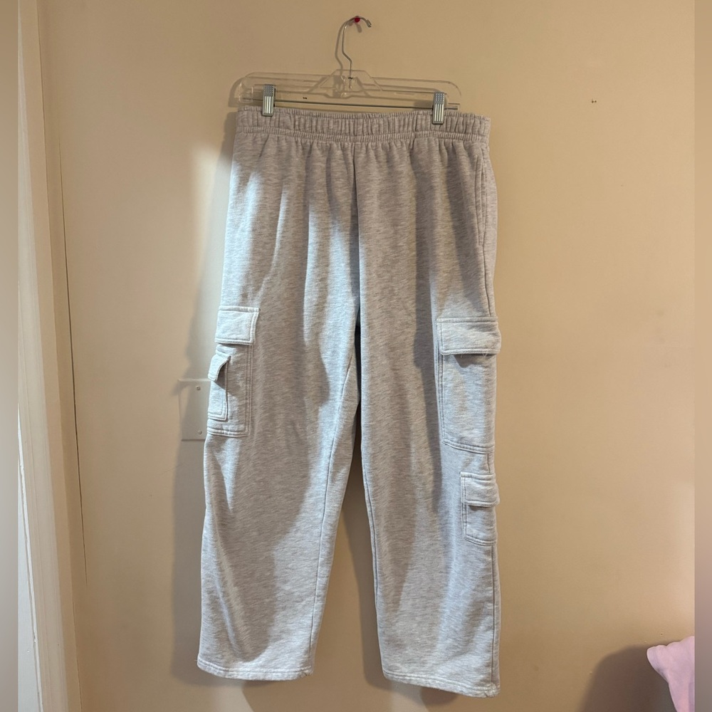 Garage grey cargo sweatpants